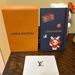 Louis Vuitton Holiday Notebook with Orange Box